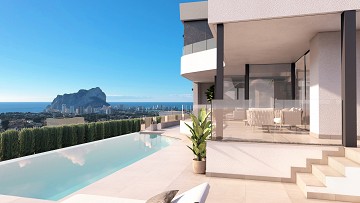 New Sea View Villa for sale in Calpe in Lexington Realty