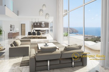 New build sea view villa in Moraira in Lexington Realty