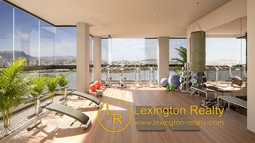 Luxury apartment with sea view in Calpé in designer building in Lexington Realty
