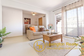 First floor corner apartment with roof terrace and community pool in Lexington Realty