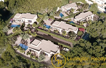 Luxury detached villa in Benissa in Lexington Realty