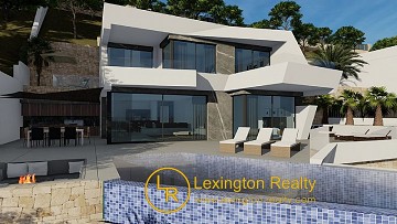 Nueva villa con vistas panorámicas a Calpe in Lexington Realty