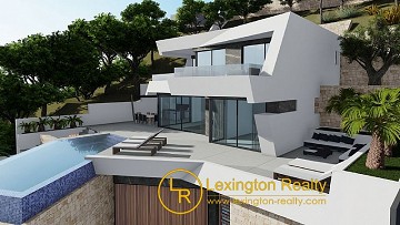 New Villa with panoramic view of Calpe in Lexington Realty