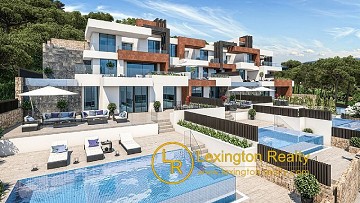 Luxury apartments of first line to the beach in Benidorm  in Lexington Realty