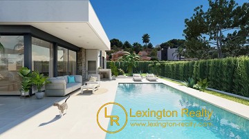 Villa moderna con piscina in Lexington Realty