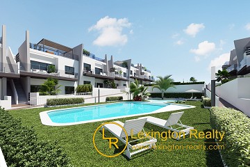 New semi-detached houses with pools in San Miguel de Salinas in Lexington Realty
