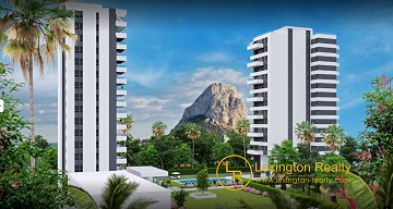 New apartaments with sea and salinas view in Calpe in Lexington Realty