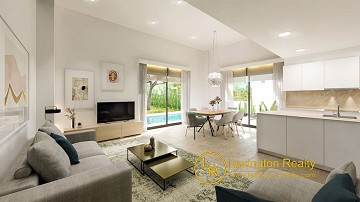 New detached villas in prestigious location of Finestrat in Lexington Realty