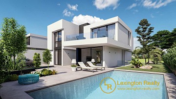 Modern detached Villas with sea views on a guarded residential in Lexington Realty