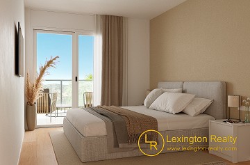 New apartments with sea view in Finestrat in Lexington Realty