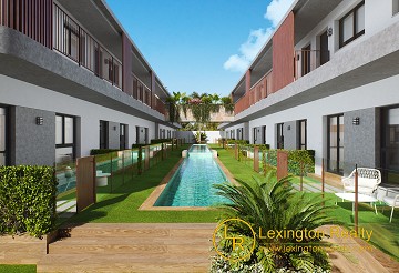 New apartments with communal pools in Pilar de la Horadada in Lexington Realty