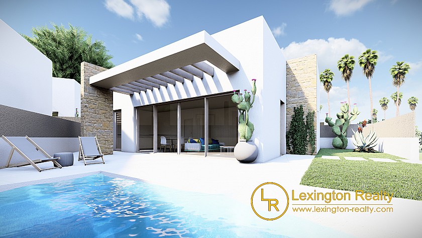 New detached villas with private pool 