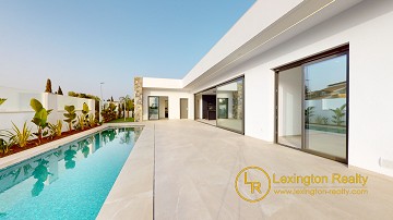 Villa moderna con piscina privada y jardín  in Lexington Realty