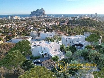 Luxury villa with sea views in Calpe  in Lexington Realty
