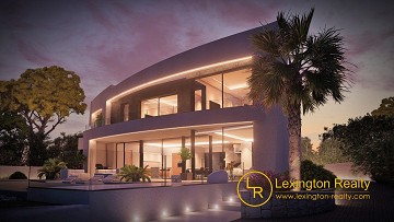 Luxury villa near the beach with sea views   in Lexington Realty