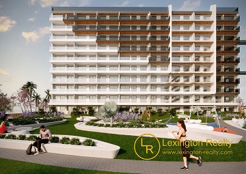 Nuevos apartamentos junto a la playa con piscina climatizada en Punta Prima  in Lexington Realty