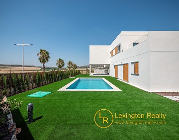 Modern villas with swimming pool at La Finca Golf course in Lexington Realty