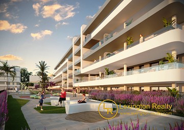 Apartamentos junto al campo de golf con vistas panorámicas al mar en Alicante in Lexington Realty